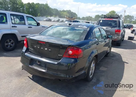 2013 Dodge Avenger Sxt from USA, damaged, VIN 1C3CDZCB0DN548161